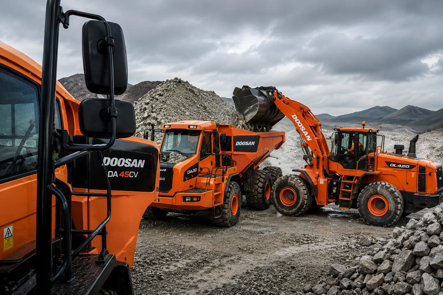 Engins de chantier et applications mobiles